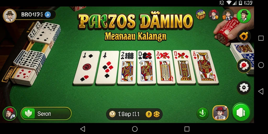 Tampilan gameplay menarik dari game Domino BRO178.