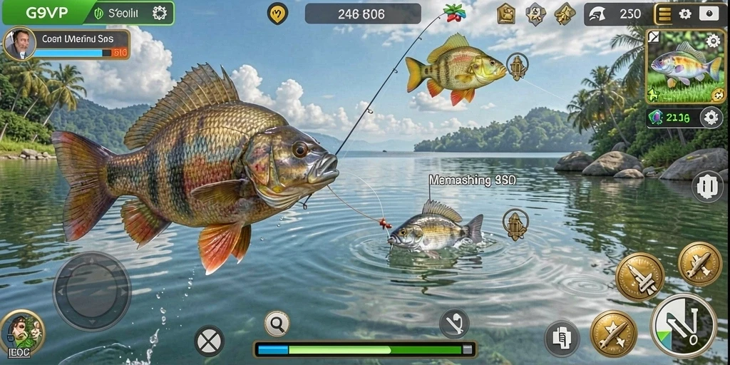 Tangkapan ikan yang spektakuler dalam G9VIP.