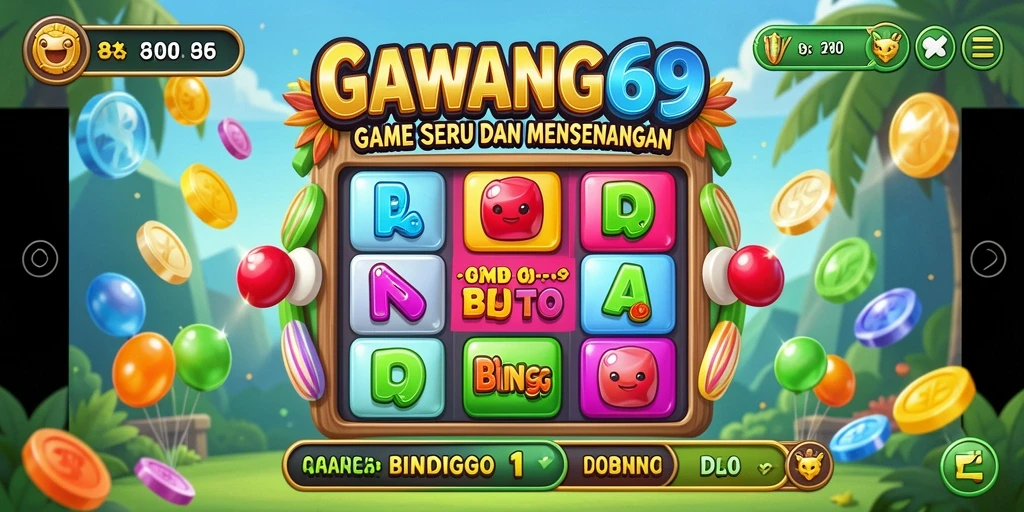 Screenshot GAWANG69 menampilkan gameplay Bingo yang seru.