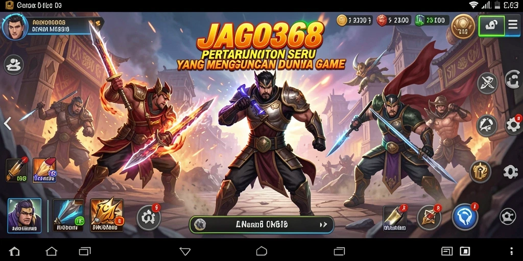 Gameplay JAGO368 yang intens dan mendebarkan dalam aksi Fighting.