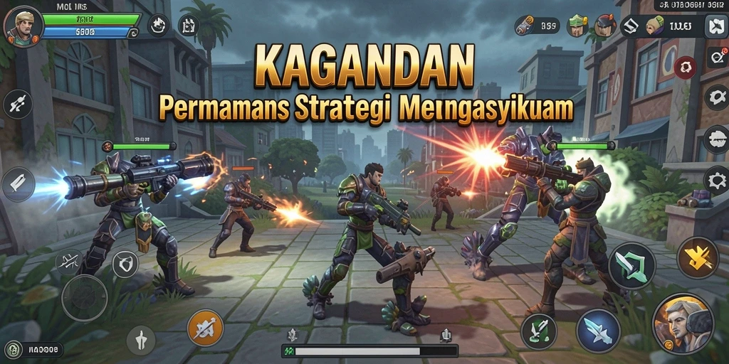 Tangkapan layar KAGANDAN menampilkan strategi gameplay yang menarik.