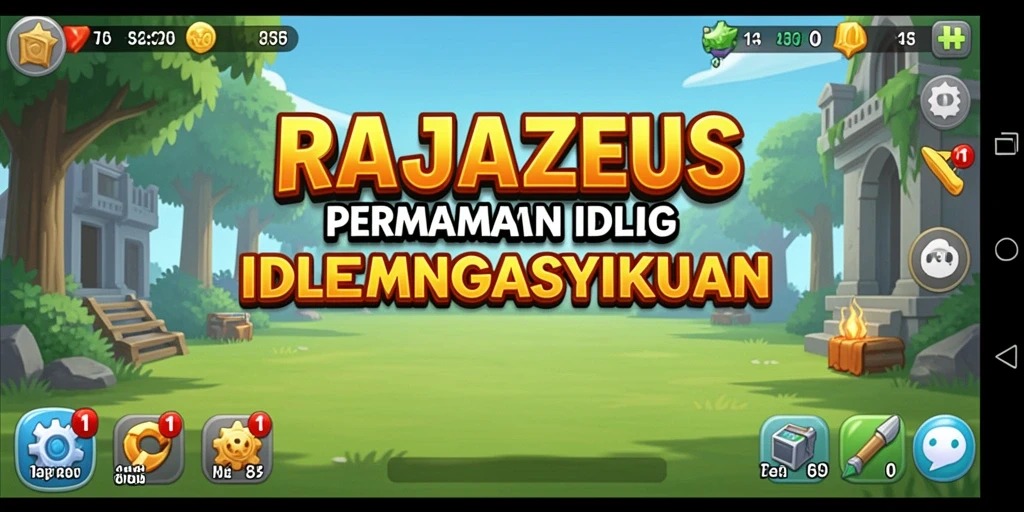 Tampilan gameplay <strong>RAJAZEUS</strong> yang seru dan mengasyikkan.