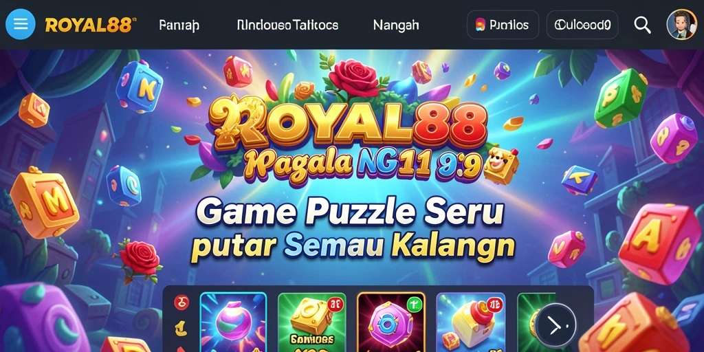 Tampilan gameplay ROYAL88 yang menantang dan memukau.